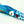 Load image into Gallery viewer, HP 7" Bullet Trolling Lure- Ice Blue/Cracked Mirror