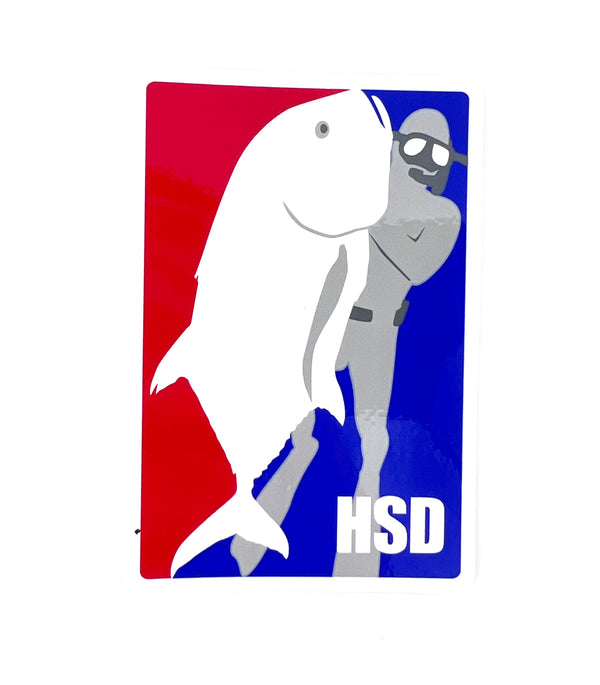 HSD Silhouette  Sticker