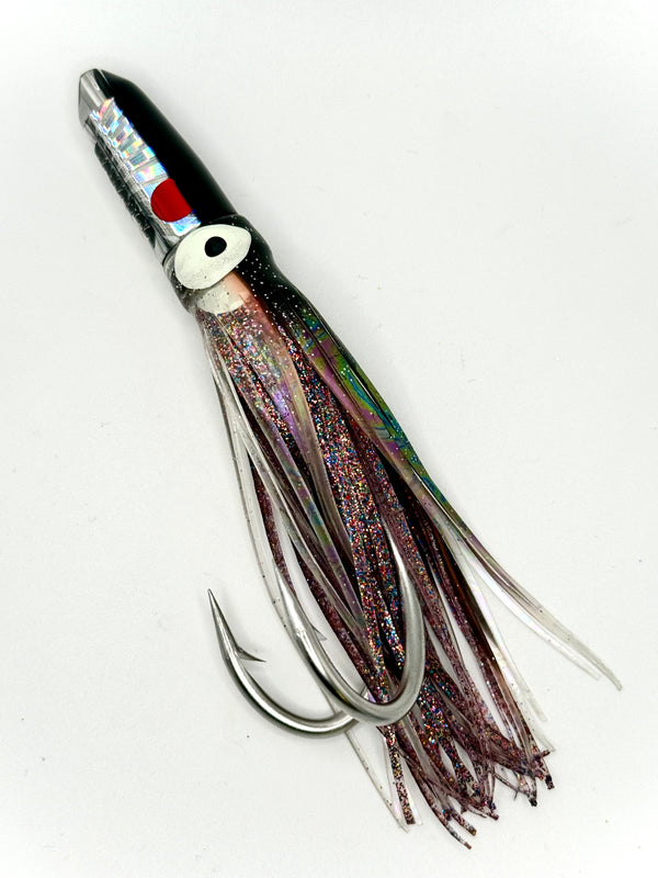 HP 5" Bullet Aku Lure- Black Back/Clear