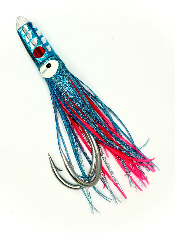 HP 5" Bullet Aku Lure- Ice Blue Cracked Mirror