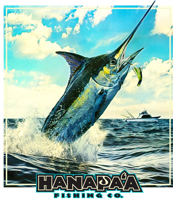 Jumping Marlin Sticker