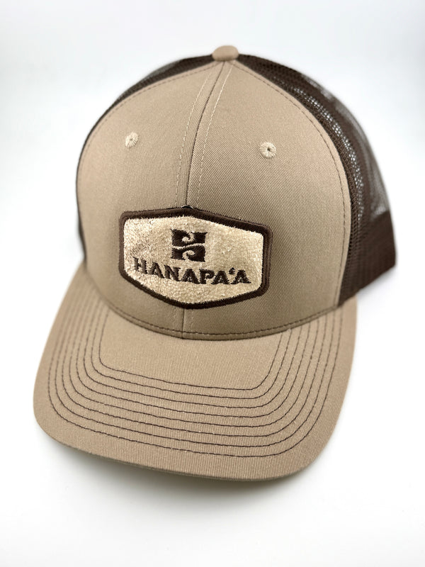 Hana Pa'a Fish Leather Caps