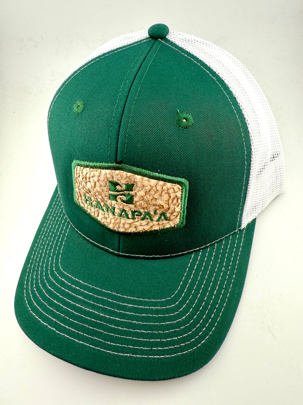 Hana Pa'a Fish Leather Caps