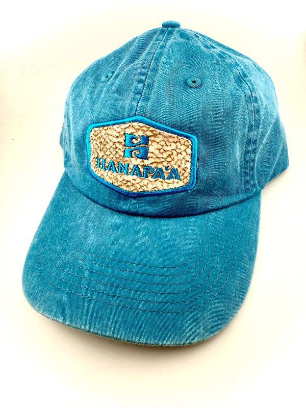 Hana Pa'a Fish Leather Caps