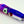 Load image into Gallery viewer, HP 9&quot; Bullet Jet Trolling Lure- Purple Back/Clear
