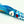 Load image into Gallery viewer, HP 7&quot; Bullet Trolling Lure- Ice Blue/Cracked Mirror
