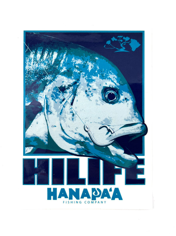 HI Life/Hana Pa'a Ulua Sticker