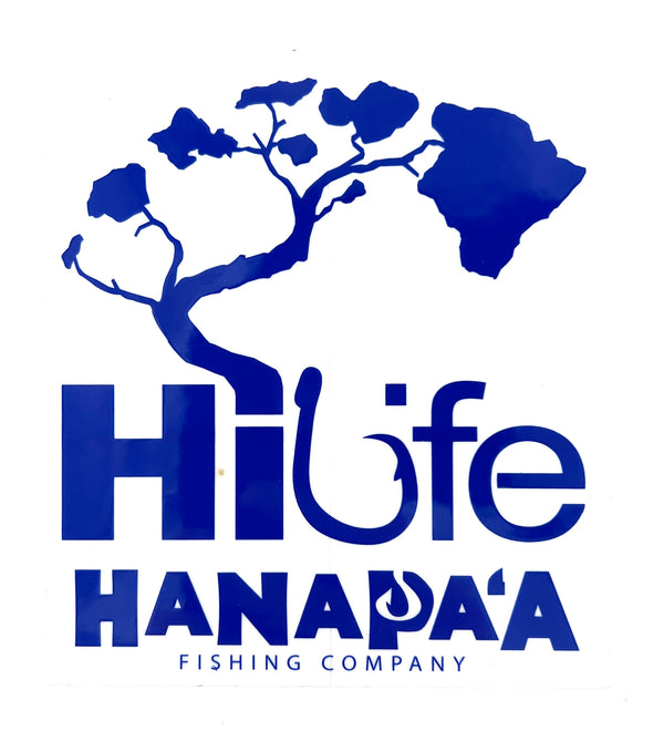 HI Life/Hana Pa'a Tree Sticker