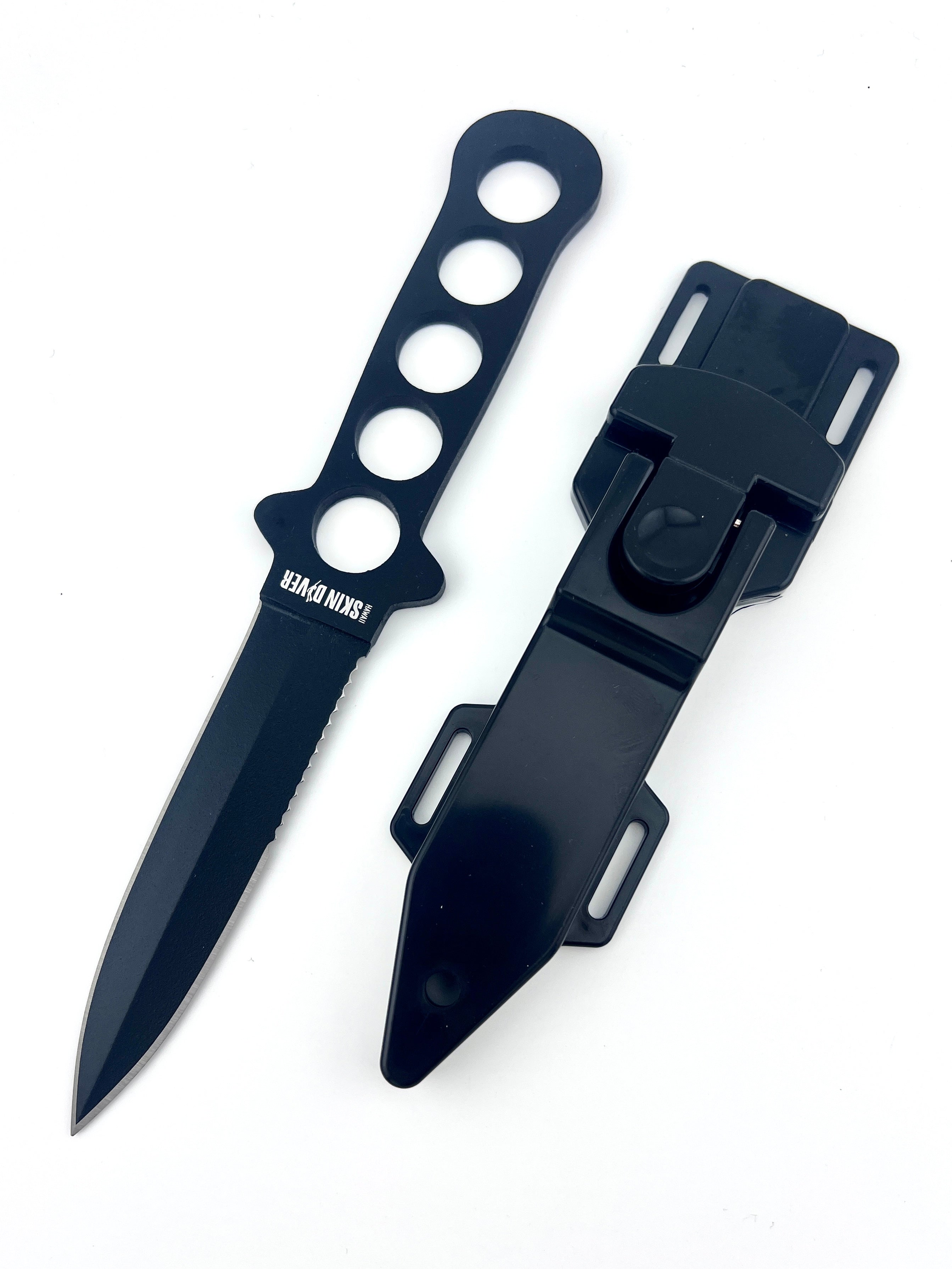 HSD Skeleton Dive Knife Black – Hanapaa