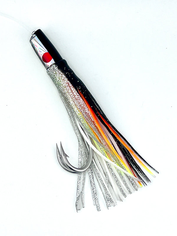 HP 5" Cut Face Aku Lure- Black Back/Clear HP 5" Cut Face Aku Lure- Black Back/Clear