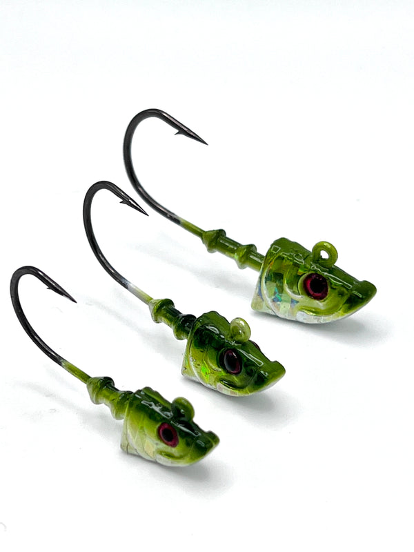 HP Fish Jig Head Green