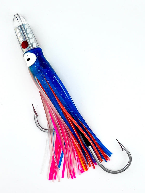 HP 7" 2-Jet Bullet Trolling Lure- Prizm/Cracked Mirror