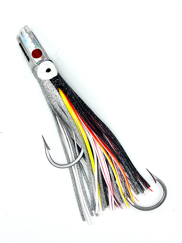 HP 7" 2-Jet Cut-Face Trolling Lure- Prizm/Cracked Mirror