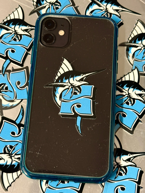 HP Marlin Icon Transfer Sticker