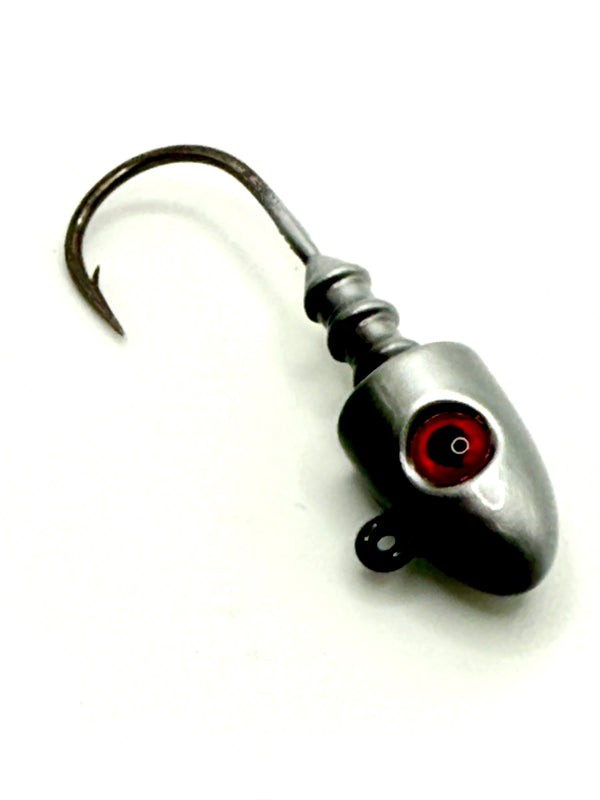 Bullet Eye Jig Head Black/Silver