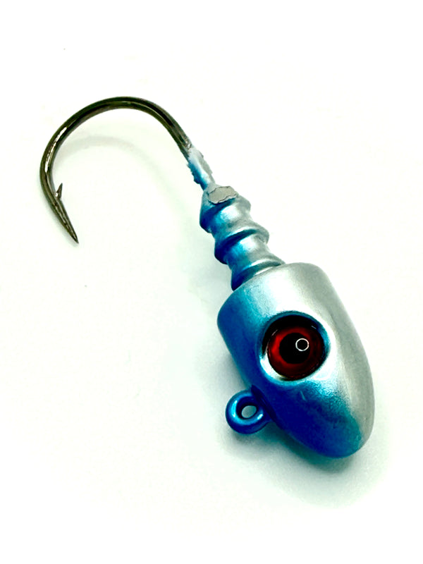 Bullet Eye Jig Head Blue/Silver