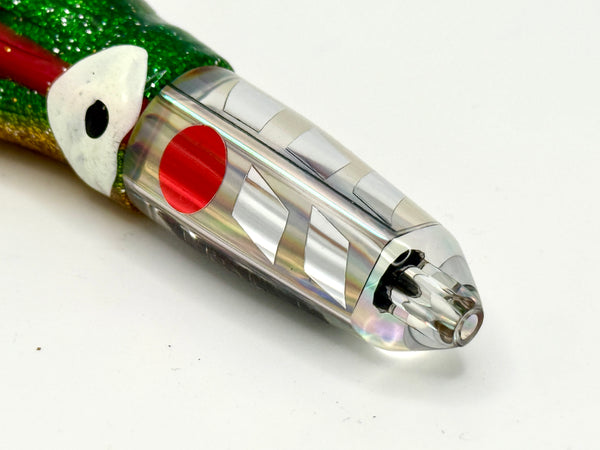 HP 5" Bullet Aku Lure- Rainbow Cracked Mirror