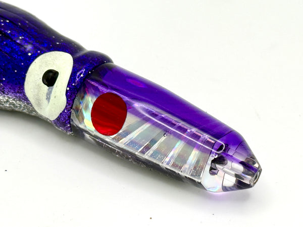 HP 5" Bullet Aku Lure- Purple Back/Clear