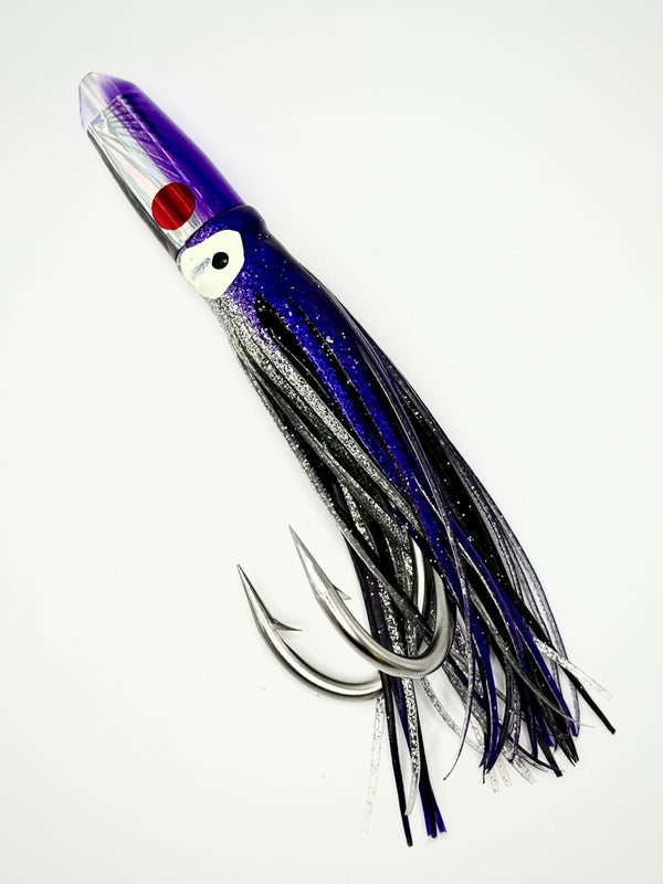 HP 5" Bullet Aku Lure- Purple Back/Clear