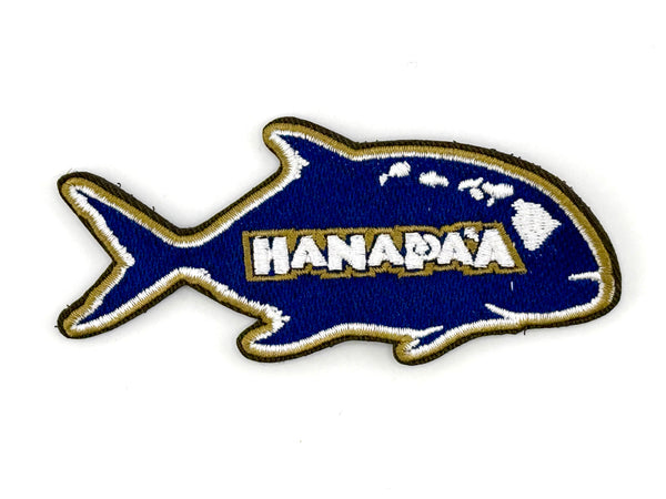 Hana Pa'a Island Ulua Velcro Patch
