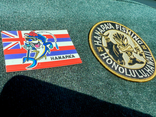 Hana Pa'a Hawaiian Ahi Velcro Patch