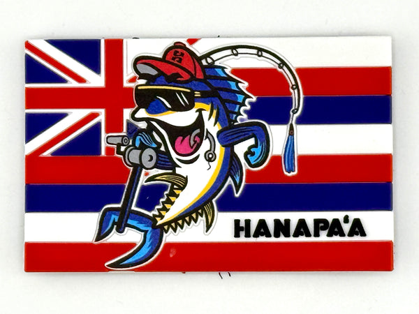 Hana Pa'a Hawaiian Ahi Velcro Patch
