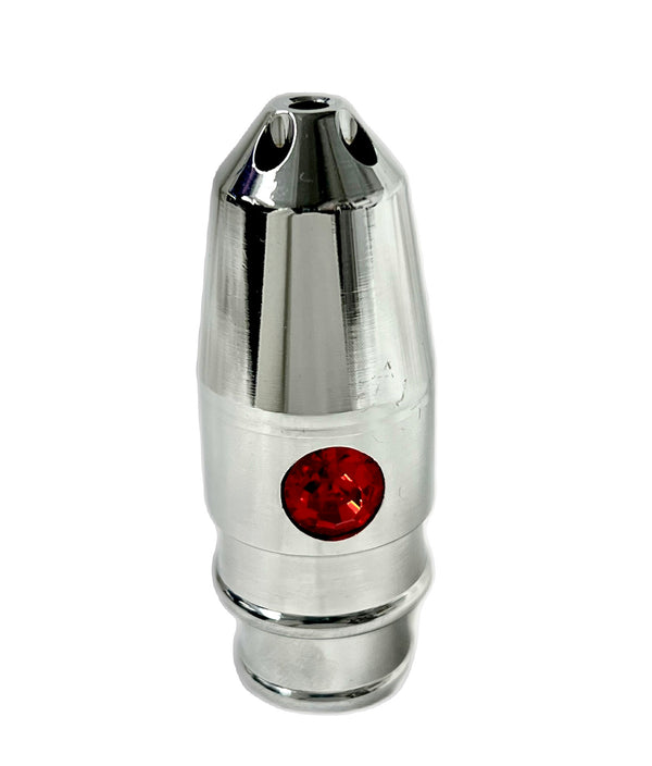 HP Chrome Bullet Jet Head - Ruby Eye