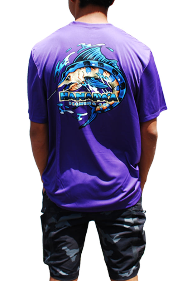 Marlin Dry Fit Graphic Tee